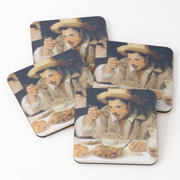 Item preview, Annibale Carracci's 'The Bean Eater': Timeless Artistry Captured designed and sold by TheSoulOfArt.