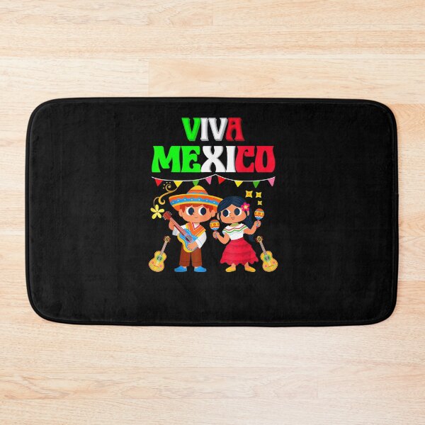 Item preview, Viva Mexico Boy Girl Maracas Guitar Mexican Independence designed and sold by MissRasheedHam.