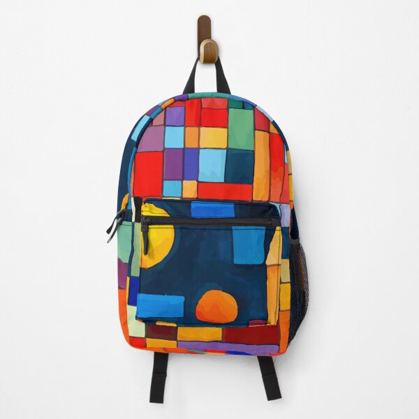Item preview, Cute Abstract Houses & Buildings Under Abstract Planets & Stars designed and sold by Vicky Brago-Mitchell®.