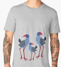 New Zealand Pukeko family Men's Premium T-Shirt
