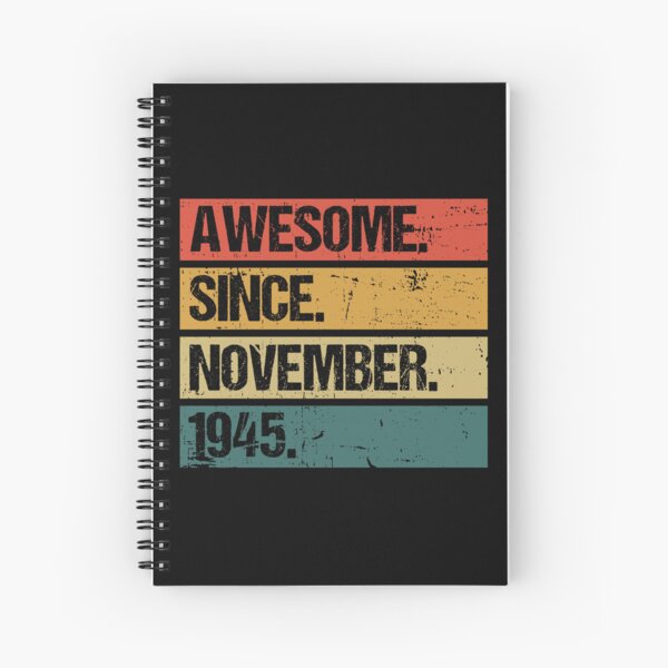 Item preview, Awesome Since November 1945 | Made In 1945 | Vintage November 1945 designed and sold by Christina-grich.