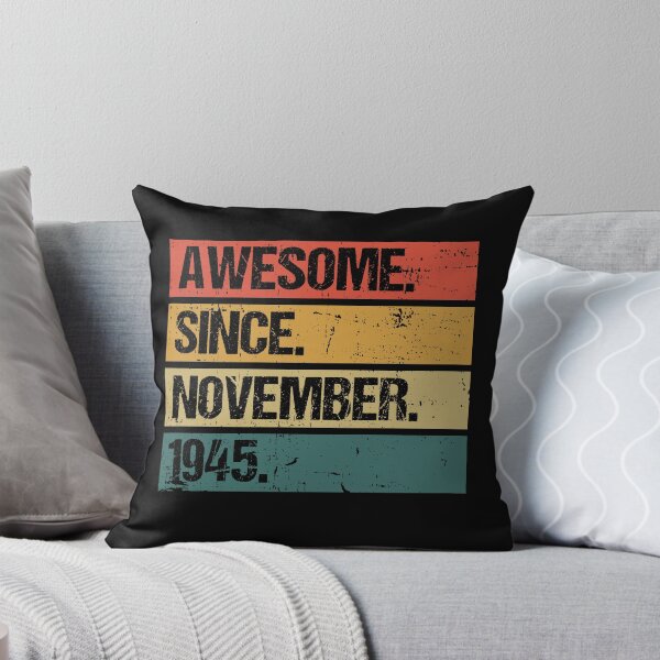 Item preview, Awesome Since November 1945 | Made In 1945 | Vintage November 1945 designed and sold by Christina-grich.