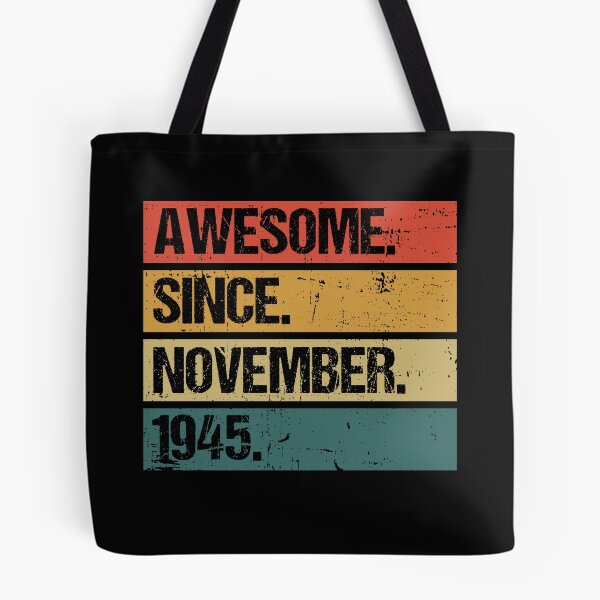 Item preview, Awesome Since November 1945 | Made In 1945 | Vintage November 1945 designed and sold by Christina-grich.
