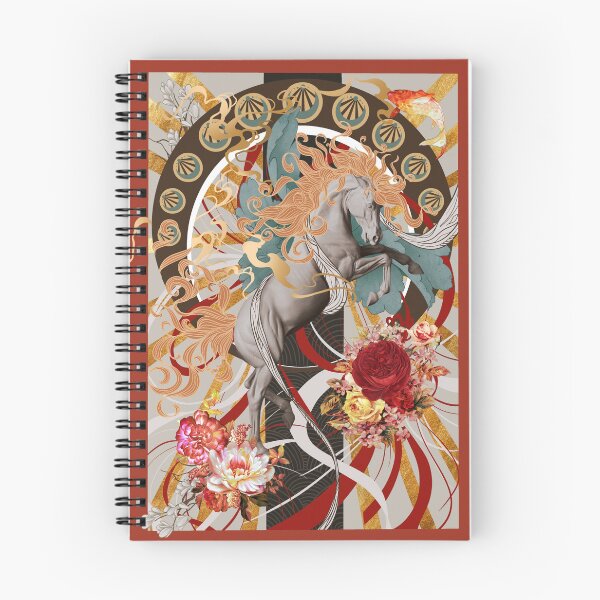 Item preview, Art nouveau horse designed and sold by mertzdraws.