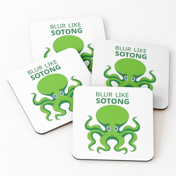 Item preview, Blur like sotong  designed and sold by UniqueDesignHub.
