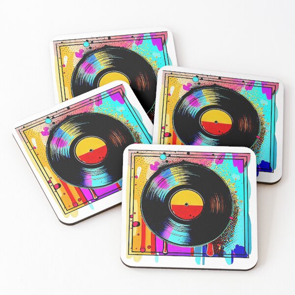 Item preview, Vinyl Record Pop Art designed and sold by FunnehGacha.