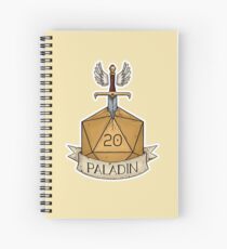 Cuaderno de espiral D & D - D20 - Paladín