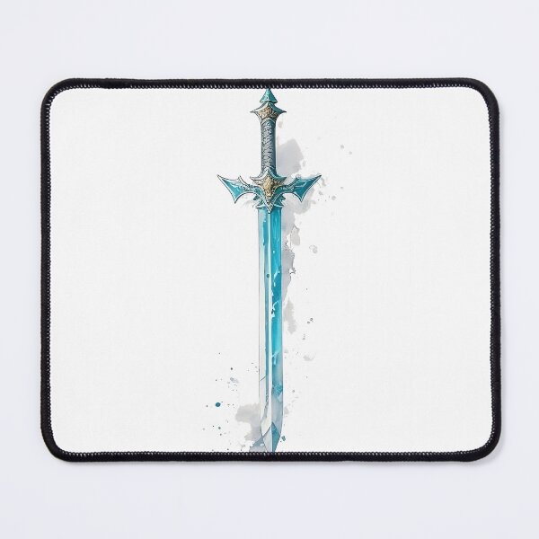 Item preview, water colored dragon slayer sword designed and sold by Amrelia.