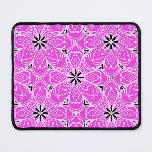 Artikelvorschau, Blumenmuster in leuchtendem Rosa entworfen und verkauft von coloryourwings.