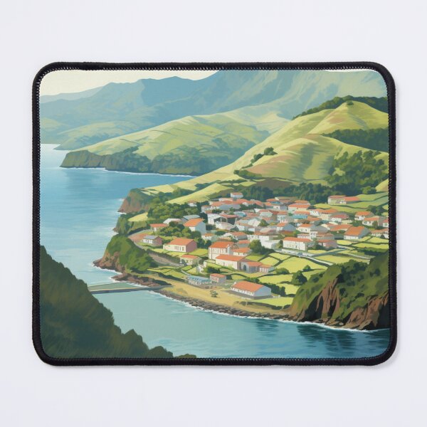 Item preview, A Vintage Travel Illustration of Azores - Portugal designed and sold by GoodOldVintage.
