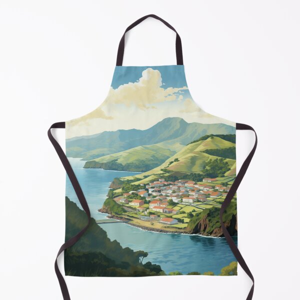 Item preview, A Vintage Travel Illustration of Azores - Portugal designed and sold by GoodOldVintage.