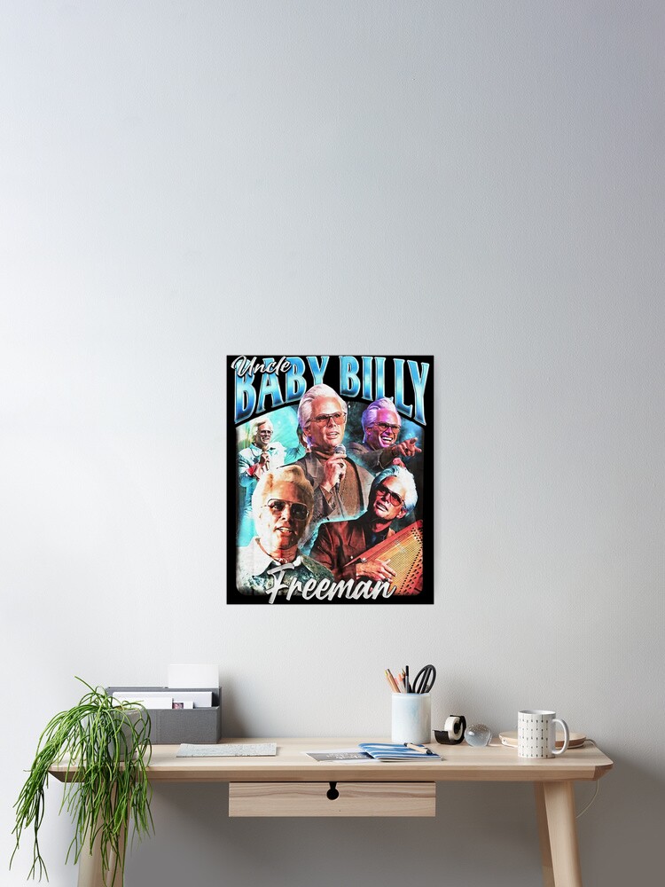 Uncle Baby Billy Freeman Vintage Poster