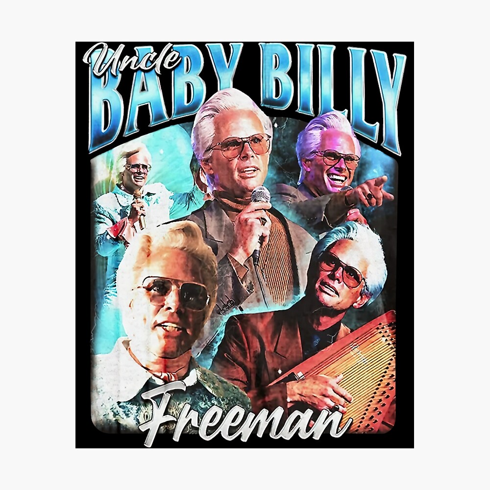 Uncle Baby Billy Freeman Vintage Poster