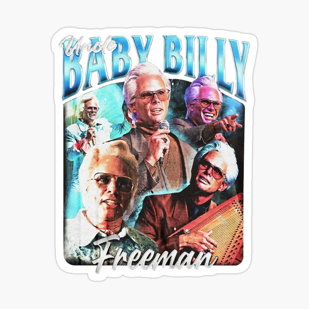 Uncle Baby Billy Freeman Vintage Poster