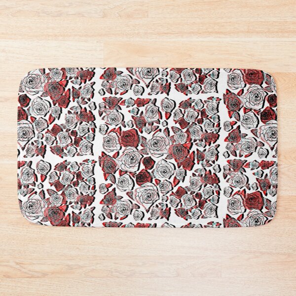 Item preview, Seamless pattern with retro roses designed and sold by FlowerandDesing.