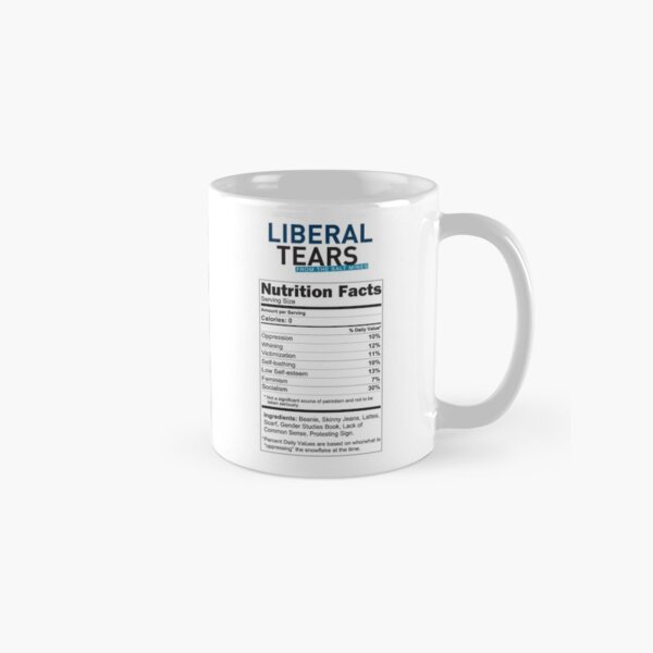 SPECIAL Screeching Liberal Tears From the Salt Mines Snowflake Logo REE screaming Che Guevara style HD HIGH QUALITY ONLINE STORE Classic Mug