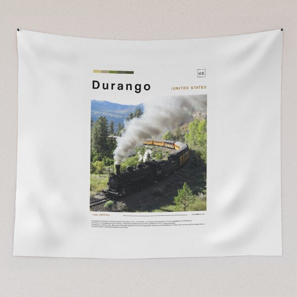 Item preview, Durango poster landscape designed and sold by paulrommer.