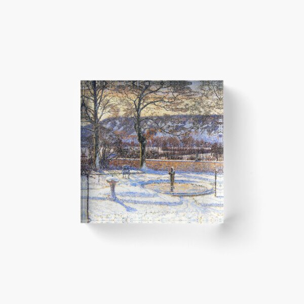 Aperçu de l'œuvre Jardin d'hiver de Giverny (1902) - Mary Fairchild Low créée et vendue par SALON DES ARTS.