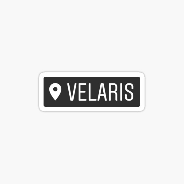 Item preview, velaris acotar location tag designed and sold by catdiasart.