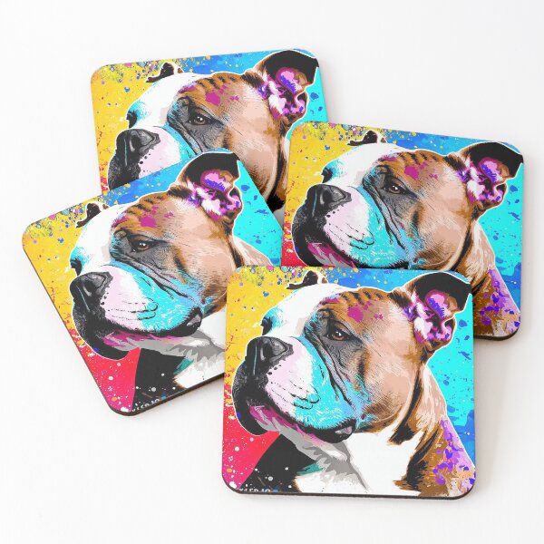 Item preview, American XL Bully Pop Art designed and sold by FunnehGacha.
