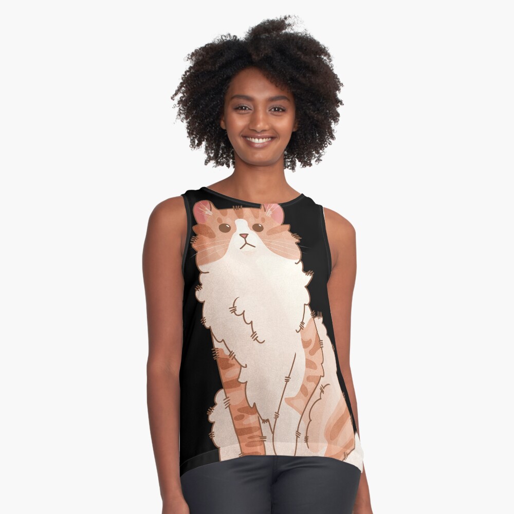 Item preview, Sleeveless Top designed and sold by FelineEmporium.