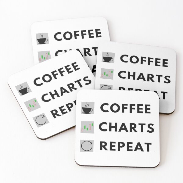 Item preview, Coffee, Charts, repeat, trading and investing designed and sold by NoetherSym.