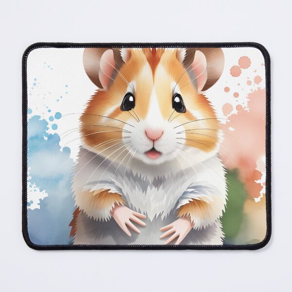 Item preview, Hamster Portrait in Watercolor ,hamster lovers designed and sold by ratchawoot.
