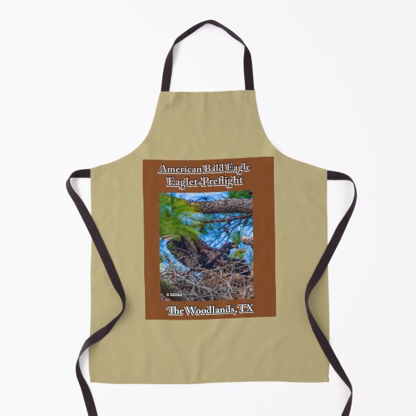 Item preview, For The Bird Lover In You: American Bald Eagle ~ Eaglet In Preflight In The Woodlands, Texas. America's National Bird, Eagle Nesting. designed and sold by MoreEZUSA-Here.
