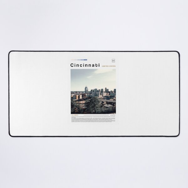 Item preview, Cincinnati Poster Landscape designed and sold by paulrommer.