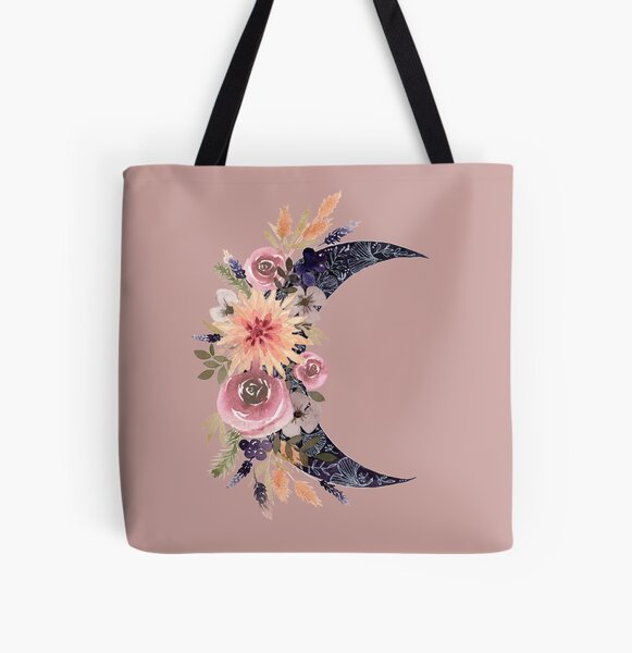 Lune d'automne Tote bag doublé