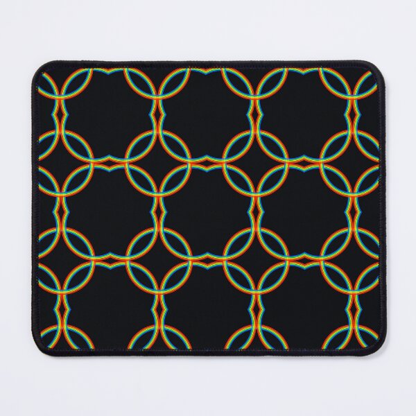 Item preview, Rainbow circle and shape pattern designed and sold by coloryourwings.