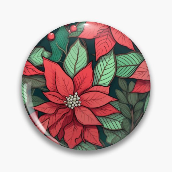 Item preview, Poignant Poinsettias  designed and sold by Moventur.