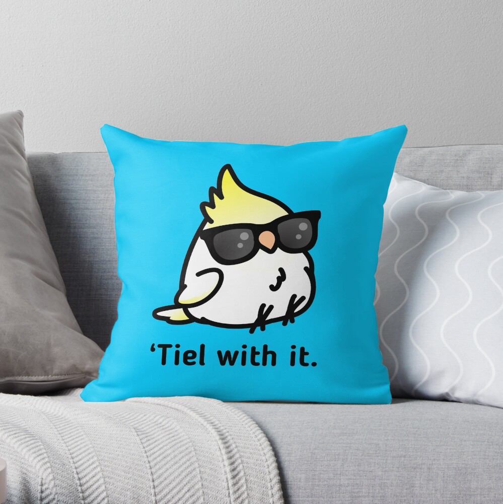 Item preview, Throw Pillow designed and sold by birdhism.