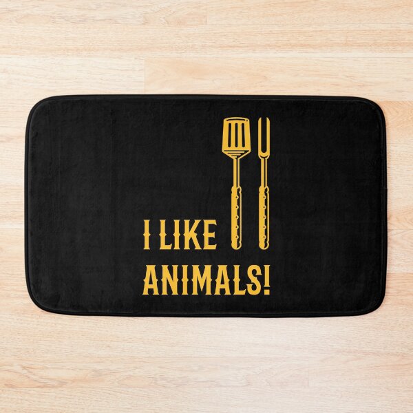 Item preview, I Like Animals! (Grill Cutlery / Gold) designed and sold by MrFaulbaum.