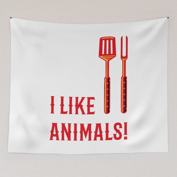 Item preview, I Like Animals! (Grill Cutlery / 3C) designed and sold by MrFaulbaum.