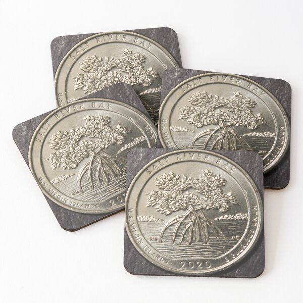 Item preview, 2020 Reverse of Washington Quarter Salt River Bay designed and sold by coinsxcrochet.
