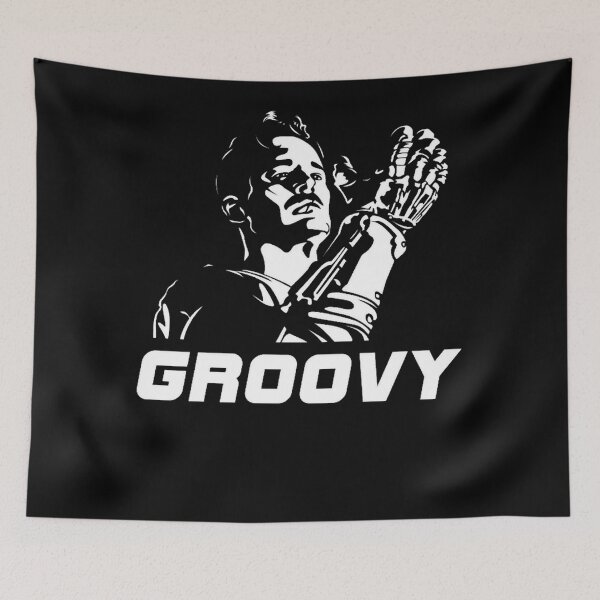 Item preview, Army of movie Darkness Groovy Ash Williams Bruce Campbell designed and sold by BoutiqueSpring.
