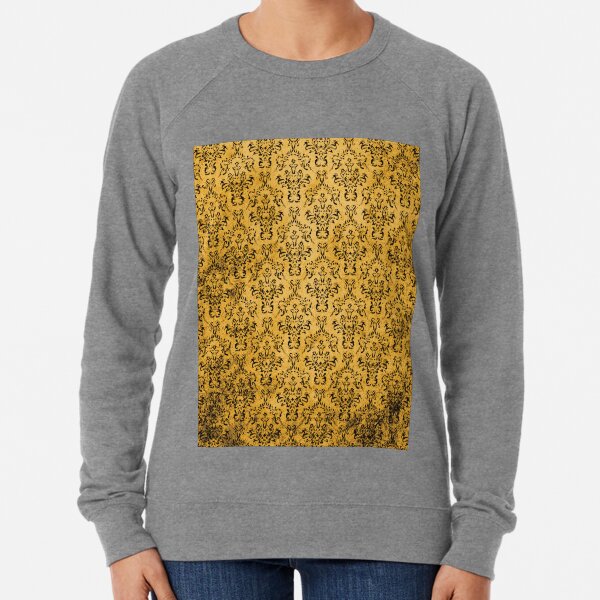 GOLD DAMASK Pop Art Lightweight Sweatshirt
