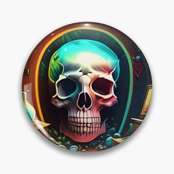 Item preview, Room Skull Art Print designed and sold by MajdoArt.