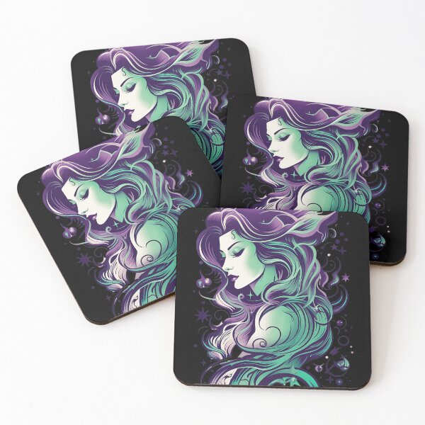 Item preview, Tattoo Inspired Astral Artistry: Starlit Sorceress designed and sold by FuroAI.