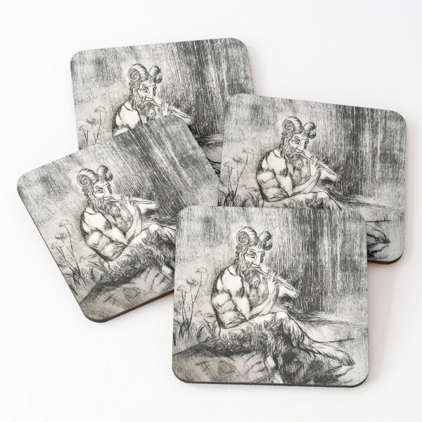 Item preview, Pan playing panpipes  designed and sold by Occult131.