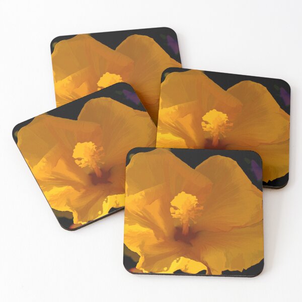 Item preview, Hibiscus in Orange designed and sold by bertsworks300.