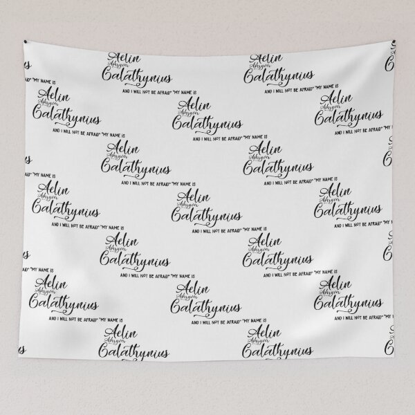Item preview, My name is Aelin Ashryver Galathynius and I will not be afraid  designed and sold by pfeffereladio.