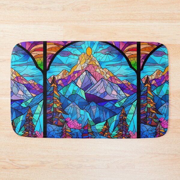 Item preview, Intense Mountain scape Mosaic designed and sold by octoboobs.