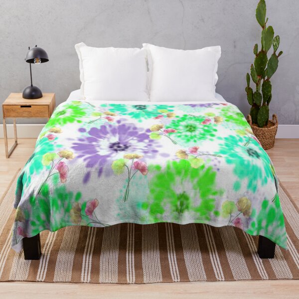 Item preview, Team Awesome Floral Design 2, Bohemian design, Abstraction, bold colorful abstract playful design inspired by nature designed and sold by Adri Barnard.