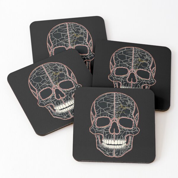 Item preview, Skull with map designed and sold by Merchgard.