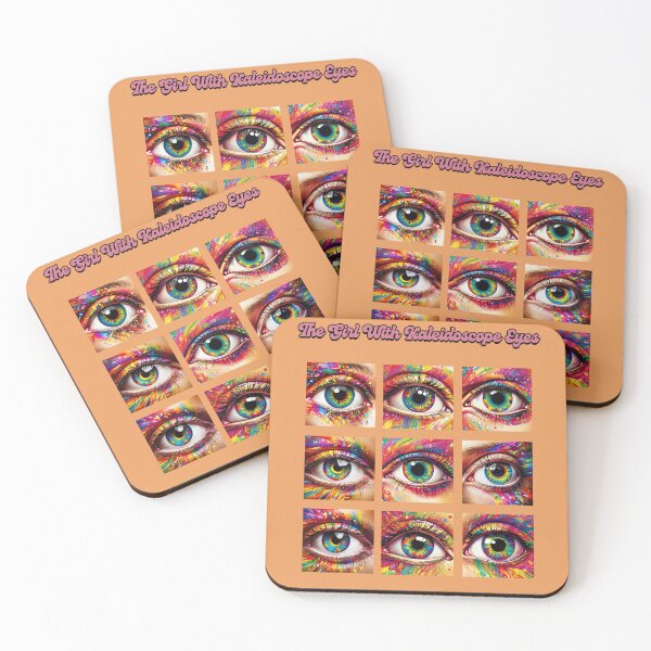 Item preview, The Girl With Kaleidoscope Eyes V3 designed and sold by CasaMozoStudio.