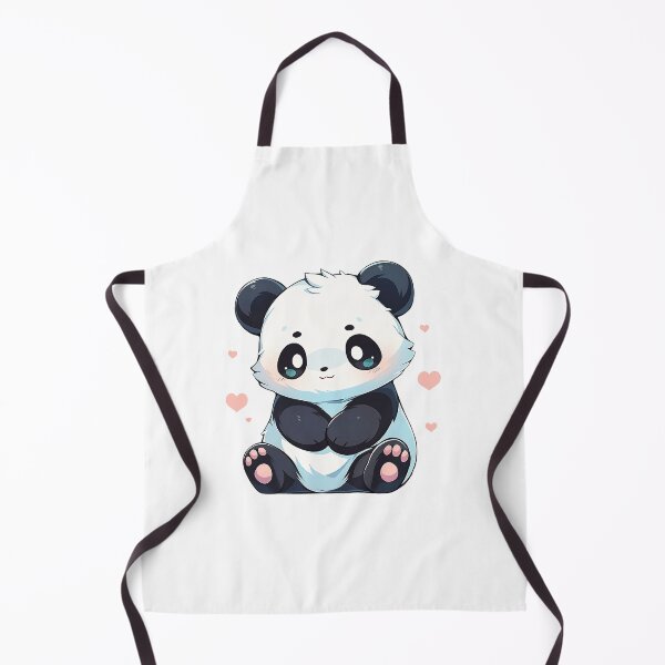 Item preview, Cute Kawaii Panda Bear in Love designed and sold by CozyKawaiiArt.