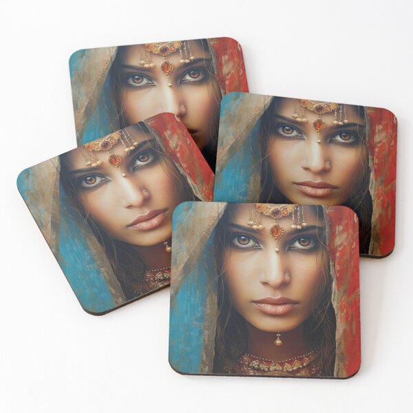 Item preview, Indian Woman in Ornaments  designed and sold by artify-visions.