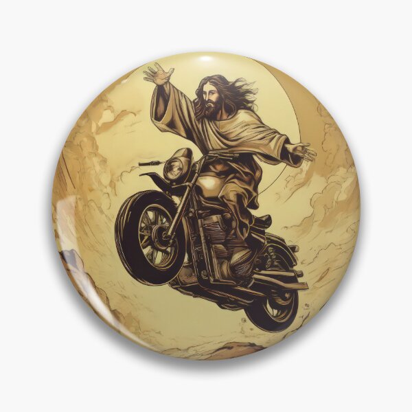 Artikelvorschau, Biker Jesus – Jesus hat Spaß entworfen und verkauft von Aviador.